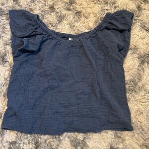 Off shoulder Cynthia Rowley top